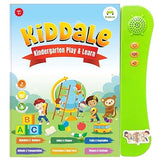 Kiddale ABC & 123 Smart Sound Book for Toddlers | Interactive Electronic Learning Book for Kids | Musical & Talking Activity Book | Perfect Gift for Ages 1-4+