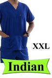 4162-ABC Scrub-Indian-Royal Blue-2XL | ABC Books