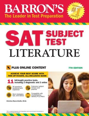 Barron's SAT Subject Test Literature with Online Tests, 7e**