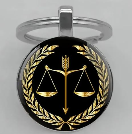 Lawyer’s Emblem Keychain | CHINA