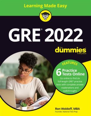 GRE 2022 For Dummies with Online Practice**