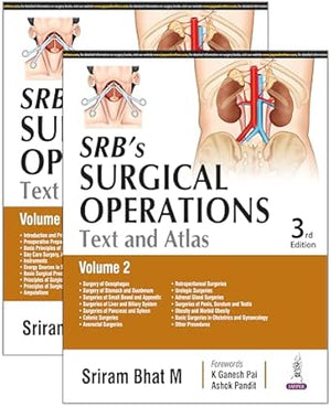SRB’s Surgical Operations: Text and Atlas, 2-Volume Set, 3e