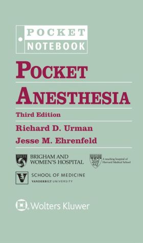 Pocket Anesthesia (Pocket Notebook Series), 3e** | ABC Books