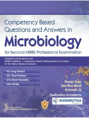 Competency Based Questions and Answers in Microbiology for Second MBBS Professional Examination