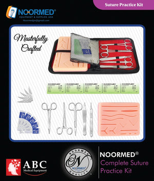 Suture Practice-Complete Kit for Suture Training-NOORMED