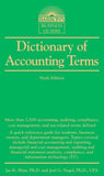 Dictionary of Accounting Terms (Barron's Business Dictionaries), 6e**