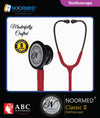 Steth-NOORMED Classic II Monitoring Stethoscope: Burgundy 9014