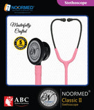 Steth-NOORMED Classic II Monitoring Stethoscope: Pink 9015