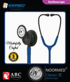 Steth-NOORMED Classic III Monitoring Stethoscope: Blue 9912