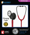 Steth-NOORMED Classic III Monitoring Stethoscope: Burgundy 9914
