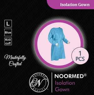 Dent Supp -Gown-NOORMED-1 layer non sterile-size120x140 (L)material: PP-Blue