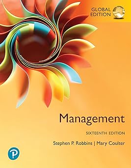 Management, Global Edition, 16e