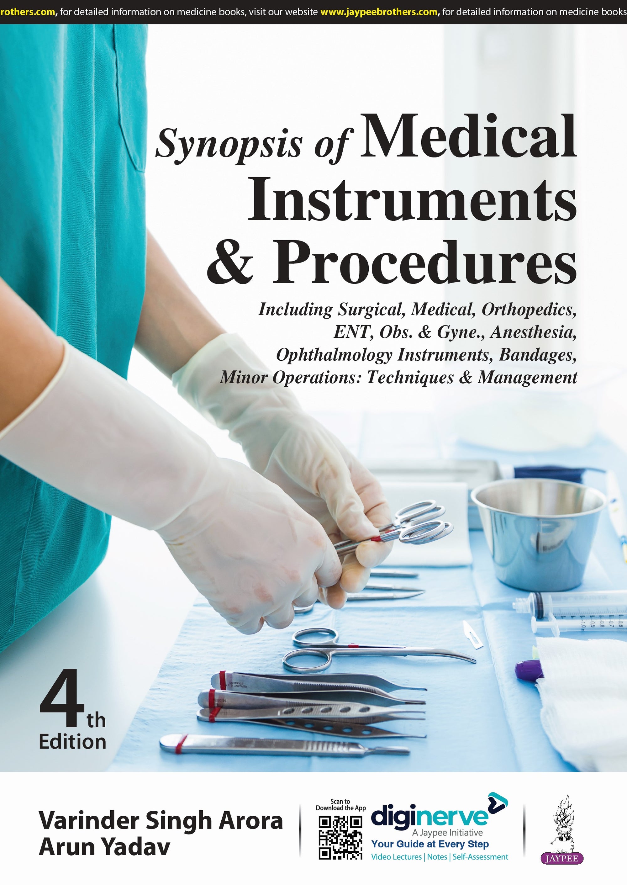 Synopsis of Medical Instruments & Procedures, 4e | Varinder Singh Arora