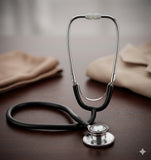 Steth-Adult Stethoscope Dual Head-Chinese-Black