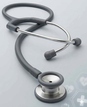 Ped Steth-Pediatrics Stethoscope-Stainless Steel-Gray