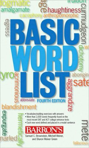 Basic Word List, 4e**