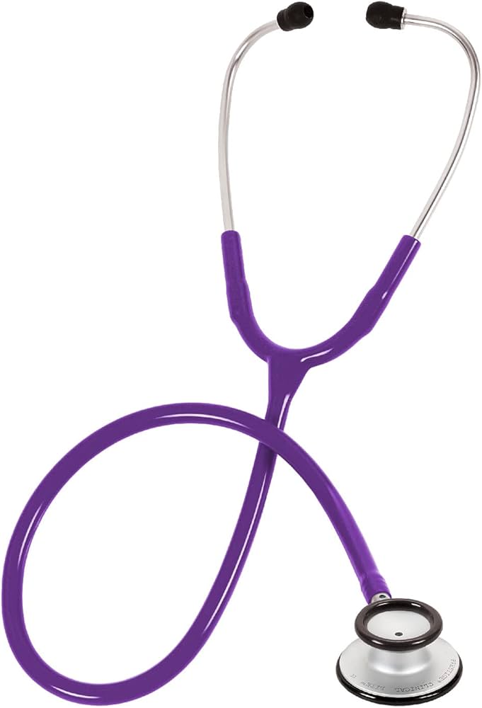 Steth-Adult Stethoscope Dual Head-Chinese-Purple Steth-Adult Stethoscope Dual Head-Chinese-Purple