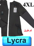 5200-ABC Scrub-Lycra Tweh-Long Sleeve-Dark Gray-4XL | ABC Books