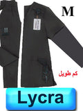 5195-ABC Scrub-Lycra Tweh-Long Sleeve-Dark Gray-M | ABC Books