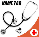 Med Acc- MDF Identification Tags Black-7284