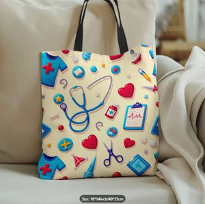 Doctor Large Capacity Polyester Shoulder Bag