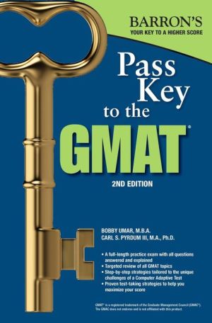 Pass Key to the GMAT (Barron's Test Prep), 2e