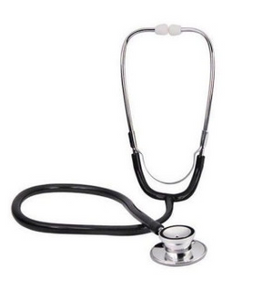 Stethoscope Dual Head-Chinese- Black | ABC Books