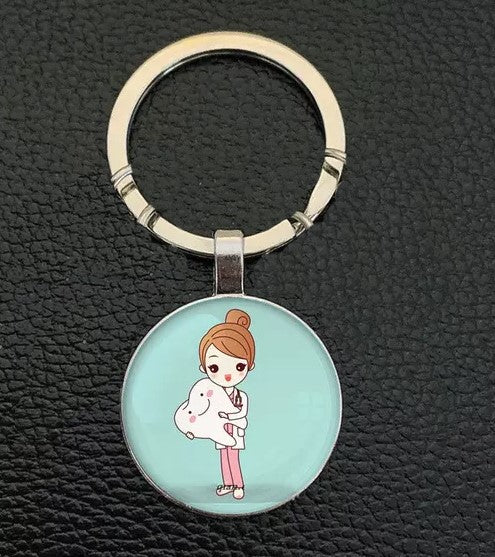 Med Acc-Key Ring-Dentist Key-Keychains Med Acc-Key Ring-Dentist Key-Keychains