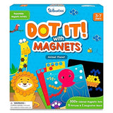 Skillmatics Paper Art Activity - Dot It with Magnets Animals, No Mess Repeatable Art for Kids, Craft Kits, DIY Creative Activity, Gifts for Boys & Girls Ages 4, 5, 6, 7