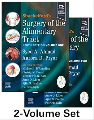 Shackelford's Surgery of the Alimentary Tract, 2-Volume Set, 9e | Syed A. Ahmad