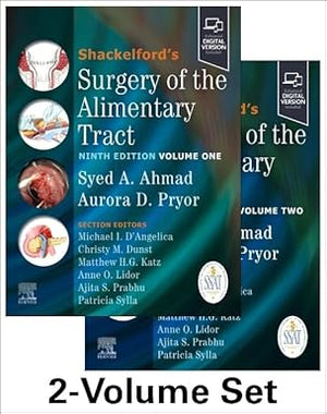 Shackelford's Surgery of the Alimentary Tract, 2-Volume Set, 9e