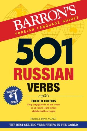 501 Russian Verbs (Barron's 501 Verbs), 4e