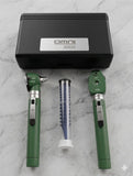Oto-Ophth Set-ENT Diagnostic Set OMNI 3000 Oto/Ophth Deluxe, LED WOSB, Green Color, Hard Case 8044