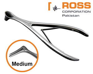 ENT. Insts-Nasal Speculum Hartman Stainless Steel-Medium-ROSS