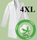 5070-ABC Lab Coat-Tetron-Unisex-White-4XL | ABC Books