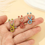 Med Acc-Brooch-3PCS set Stethoscope