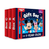 Einstein Box Featuring Disney for 1-Year-Old Boys/Girls | Disney Gift Toys for 1-Year-Old Boys & Girls | Board Books, Pretend Play Set | Learning & Educational Toys | Birthday Gift Set of 3 |