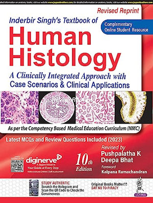 Inderbir Singh’s Textbook of Human Histology, 10e