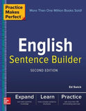 Practice Makes Perfect English Sentence Builder, 2e