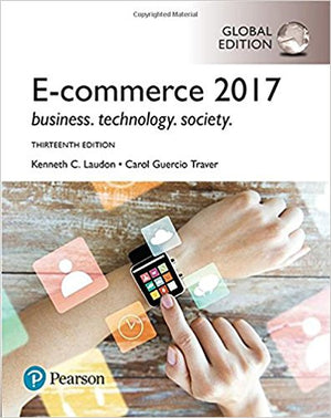 E-Commerce 2017, Global Edition, 13e**