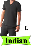 4209-ABC Scrub-Indian-Dark Gray-L | ABC Books