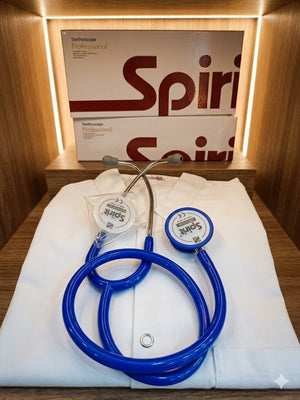 Steth-Spirit Majestic Series Adult Dual Head Stethoscope-Royal Blue