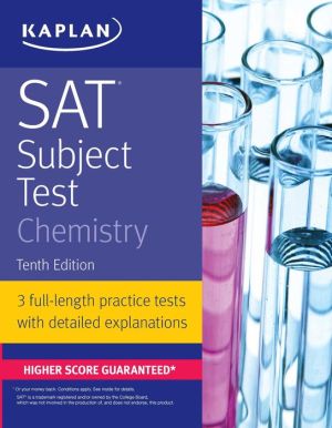 SAT Subject Test Chemistry ( Kaplan Test Prep ), 10e**