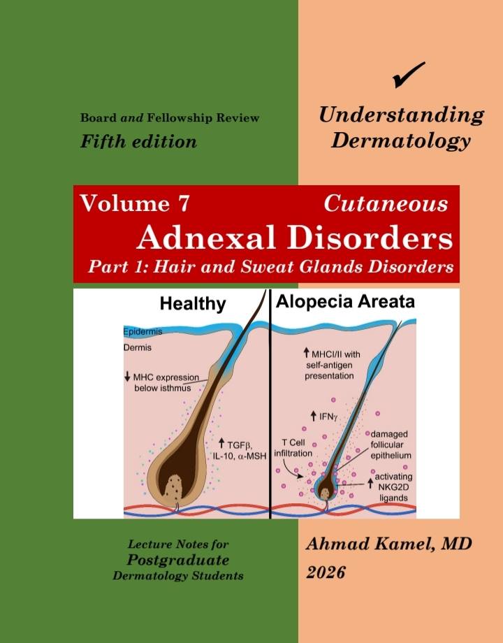 Understanding Dermatology Volume 7: Adnexal Disorders Part 1-Hair and Sweat Glands Disorders, 5e | Ahmad Kamel Understanding Dermatology Volume 7: Adnexal Disorders Part 1-Hair and Sweat Glands Disorders, 5e | Ahmad Kamel