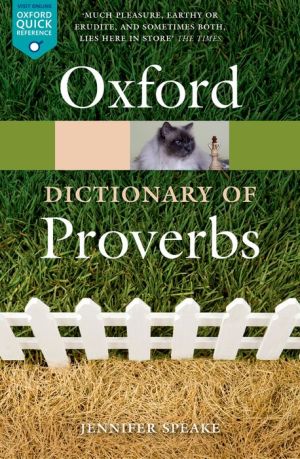 Oxford Dictionary of Proverbs, 6e