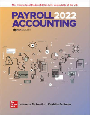 ISE Payroll Accounting 2022, 8e**