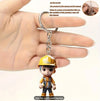 Man Engineers Keychain