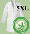 5071-ABC Lab Coat-Tetron-Unisex-White-5XL | ABC Books