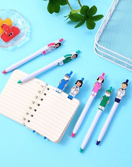 Med Acc-6 PCS Hospital Pen Cartoon Character Ballpoint Pen Med Acc-6 PCS Hospital Pen Cartoon Character Ballpoint Pen