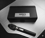 Ophthalmoscope Set OMNI 3000 Deluxe, LED WOSB, Rechargeable, Black Color, Hard Case 8026